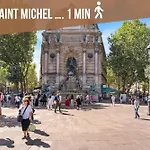 Apartmán Gem 9 Min Walk To Notre-dame And Louvre Paříž