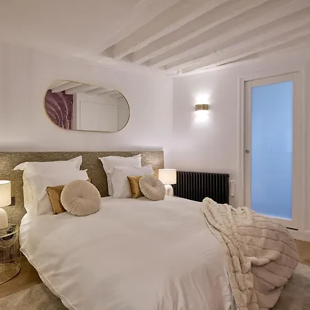 Appartement Gem 9 Min Walk To Notre-dame And Louvre Parijs