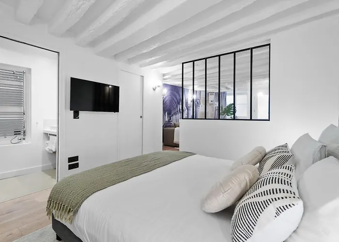 Gem 9 Min Walk To Notre-dame And Louvre 아파트