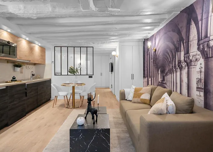 아파트 Gem 9 Min Walk To Notre-dame And Louvre