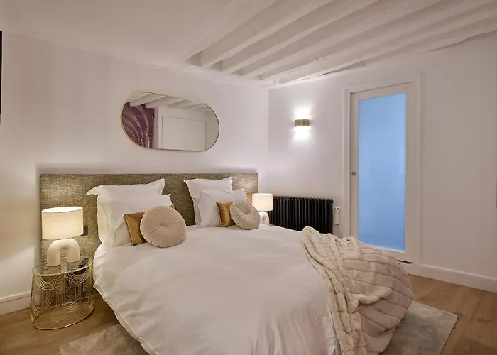 Appartement Gem 9 Min Walk To Notre-dame And Louvre Parijs